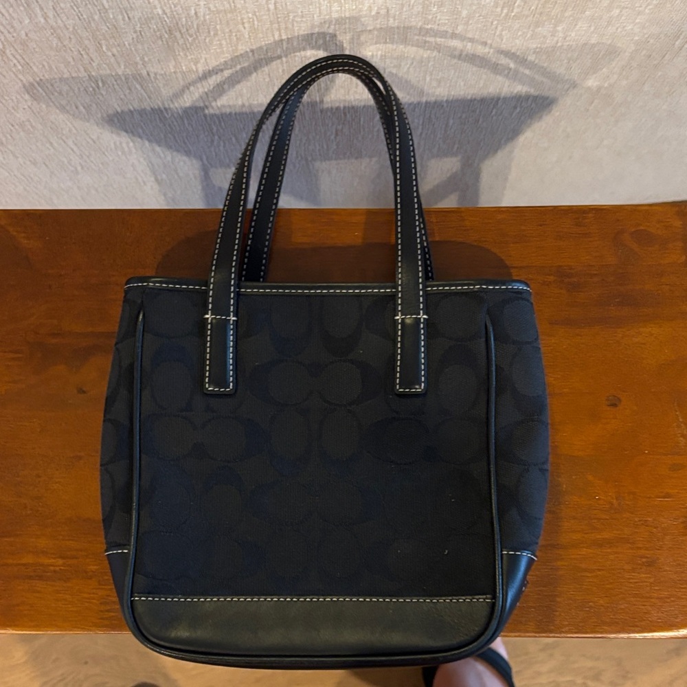 Vintage COACH Mini Lunch Tote.